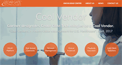 Desktop Screenshot of cedargate.com